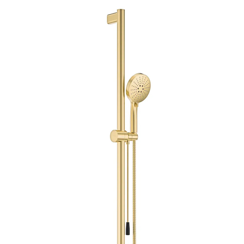 Care Inverted T Rail Shower with Push/Pull Slider, Urban Brass fienza