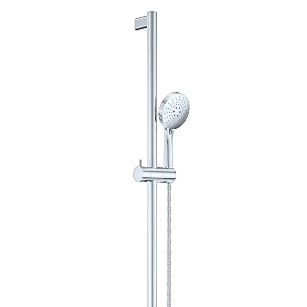 Care Inverted T Rail Shower, Chrome fienza