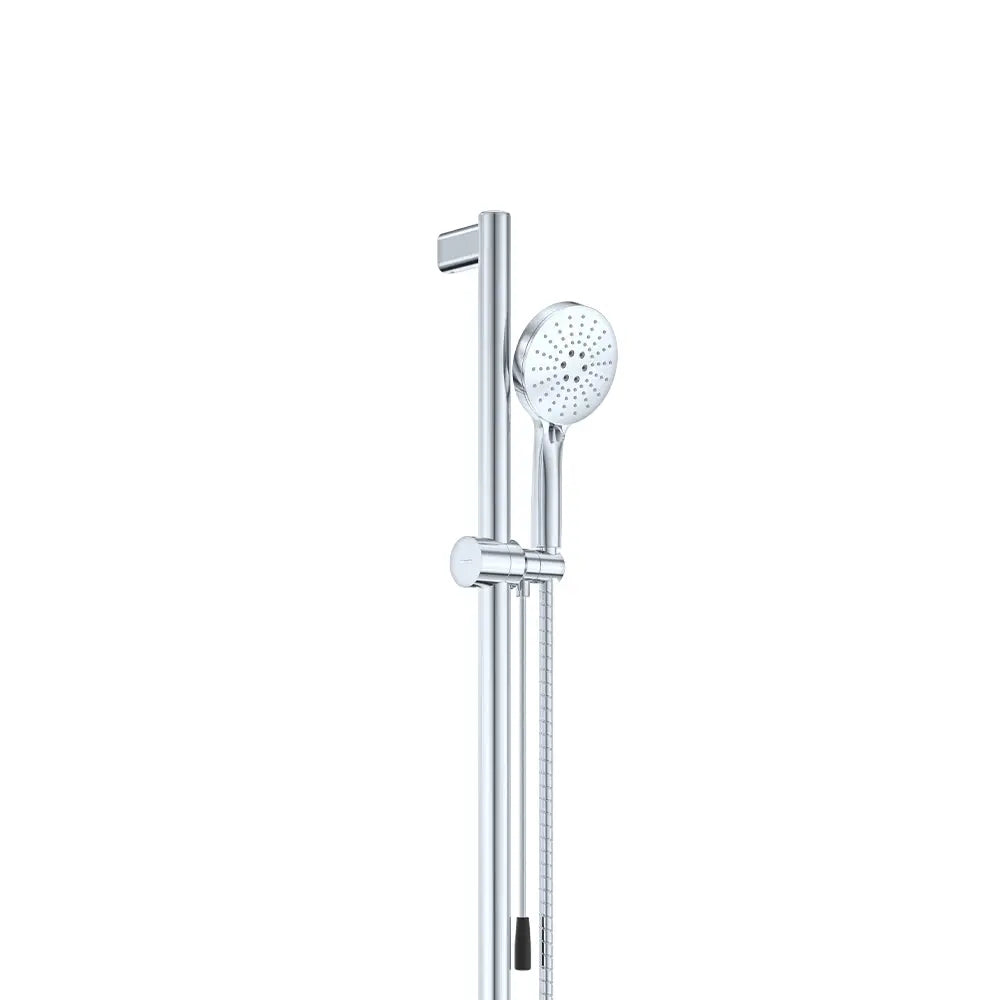 Care Rail Shower with Push/Pull Slider, Chrome fienza