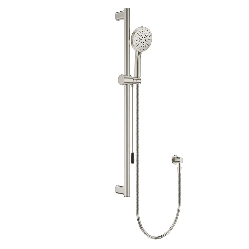 Care Rail Shower with Push/Pull Slider, Brushed Nickel fienza