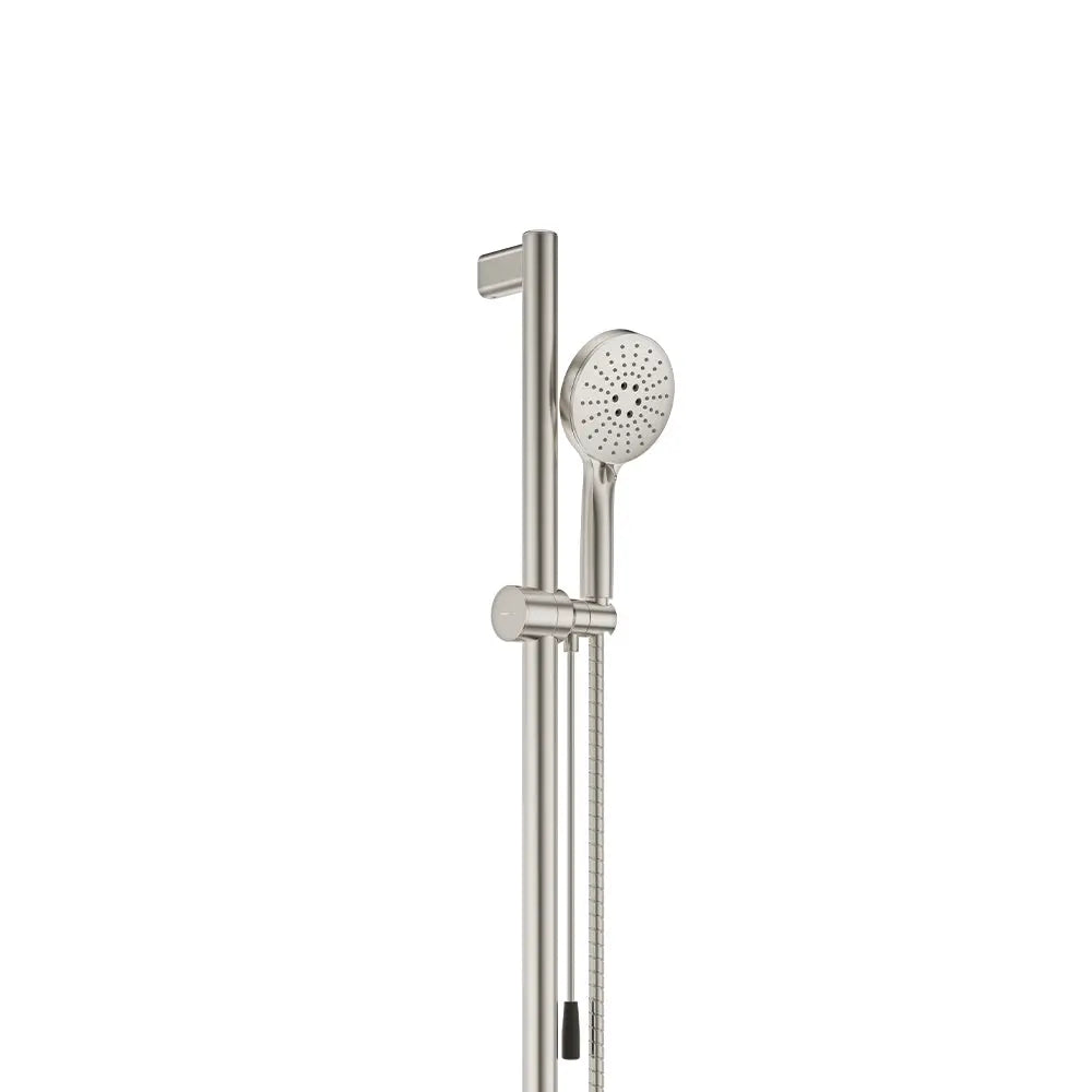 Care Rail Shower with Push/Pull Slider, Brushed Nickel fienza