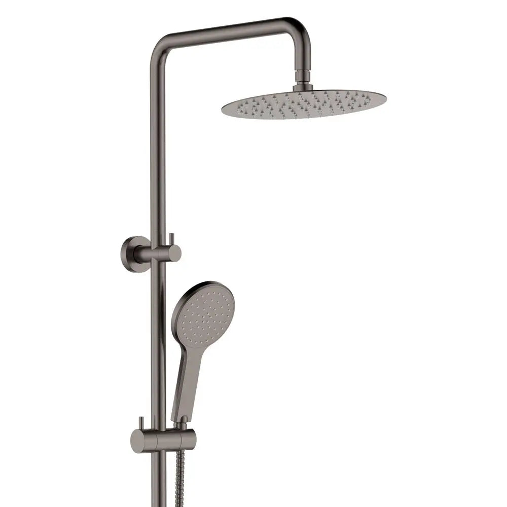 Kaya Twin Shower, Gun Metal fienza