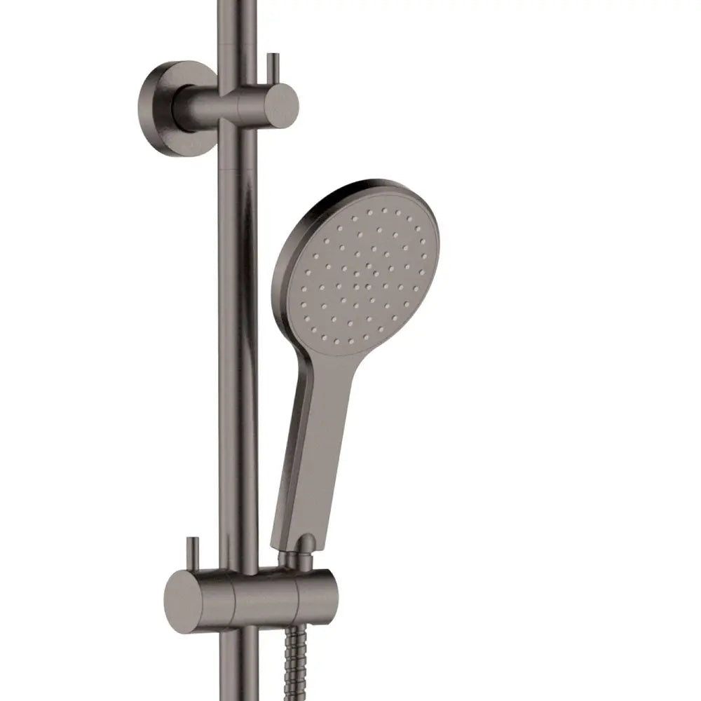 Kaya Twin Shower, Gun Metal fienza