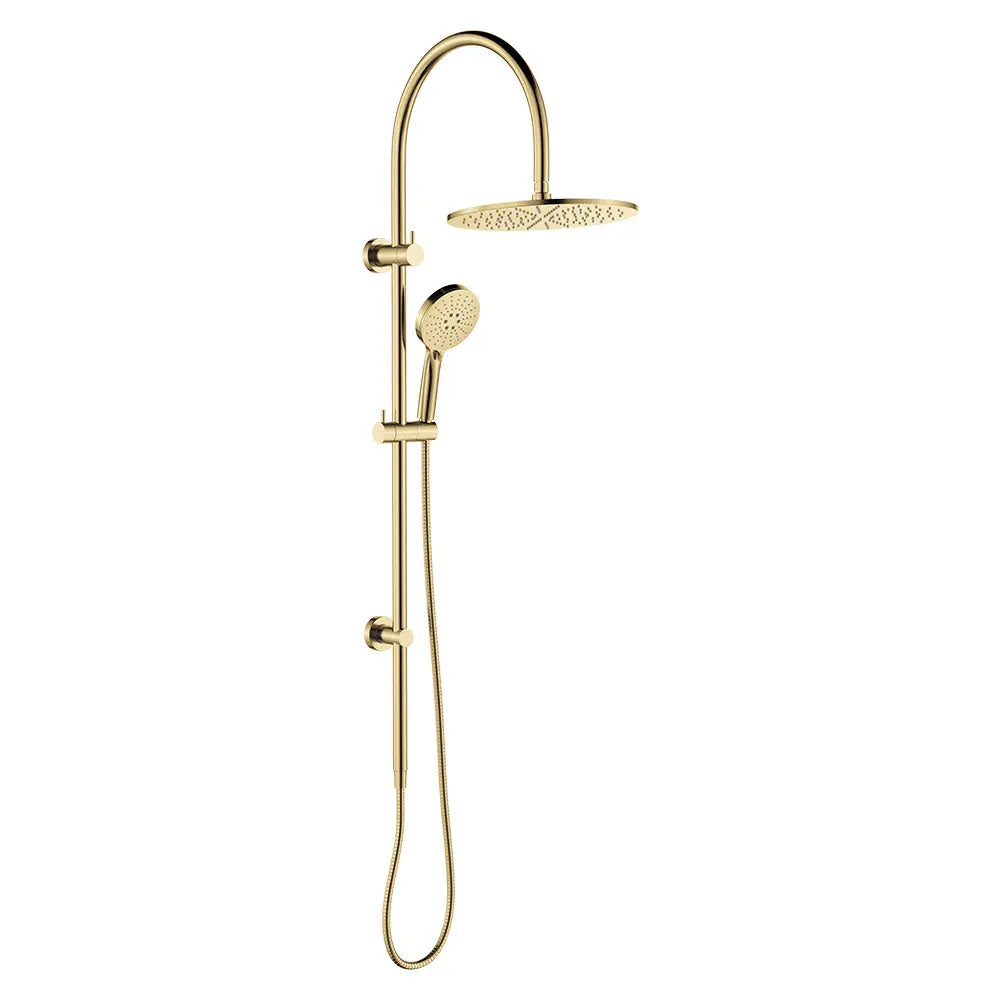 Empire Slim Curved Twin Shower, Urban Brass fienza