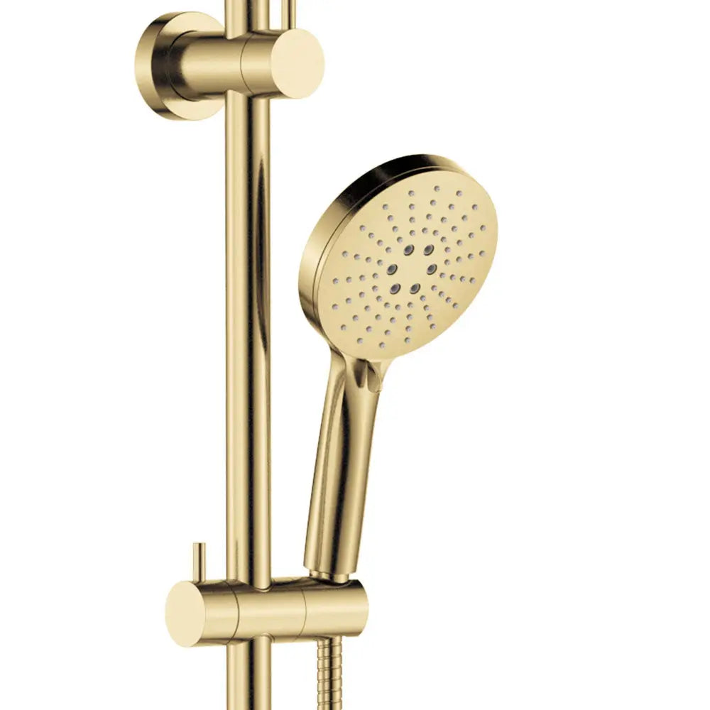 Empire Slim Curved Twin Shower, Urban Brass fienza