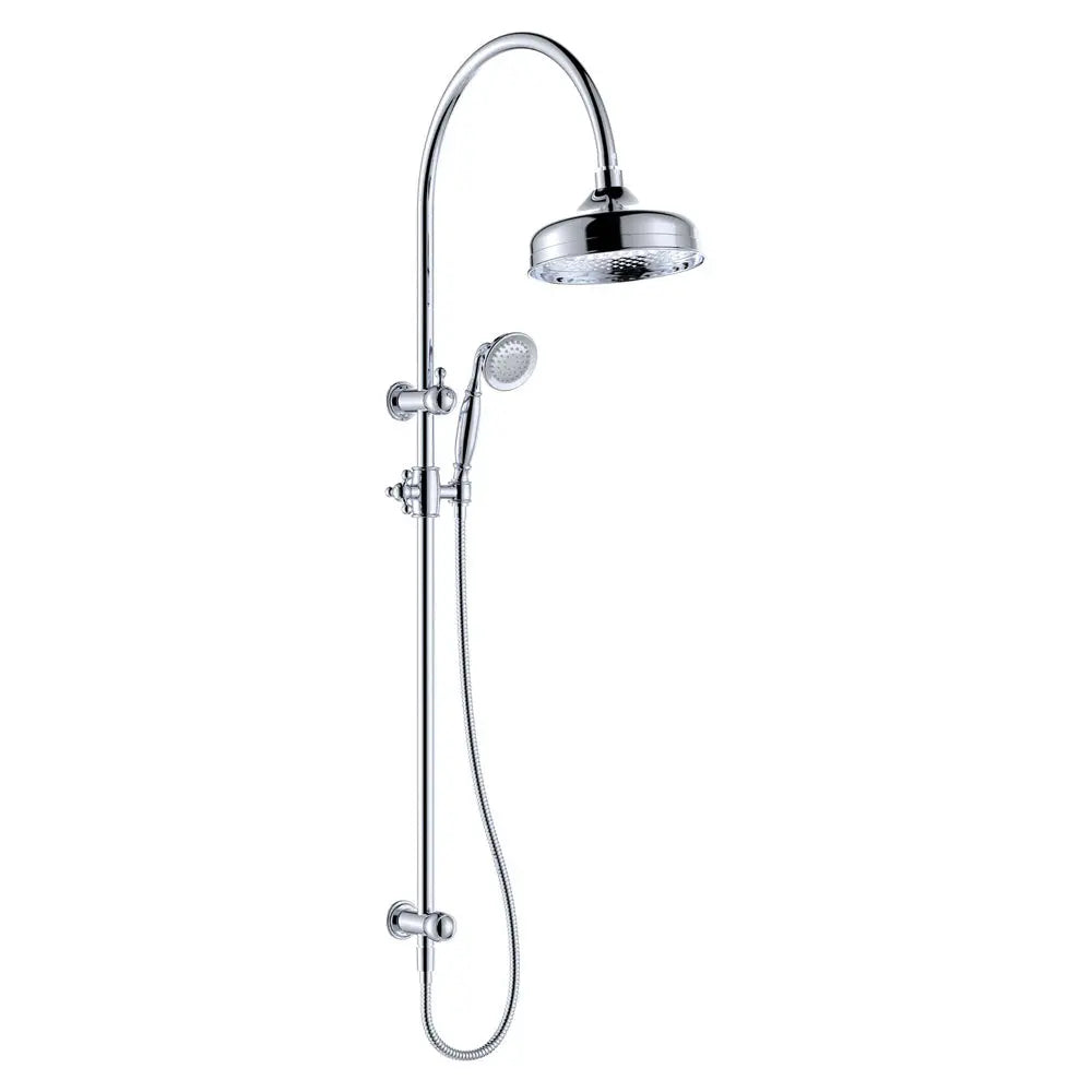 Lillian Twin Shower, Chrome fienza