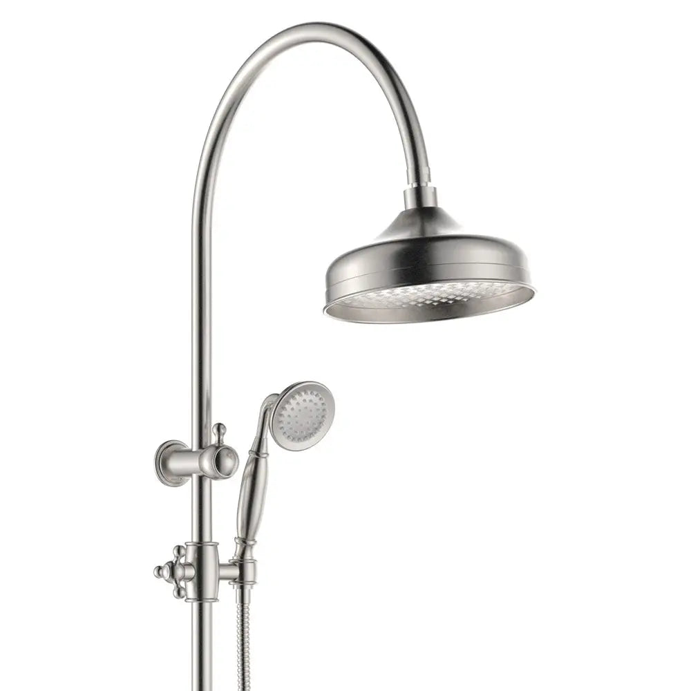 Lillian Twin Shower, Brushed Nickel fienza