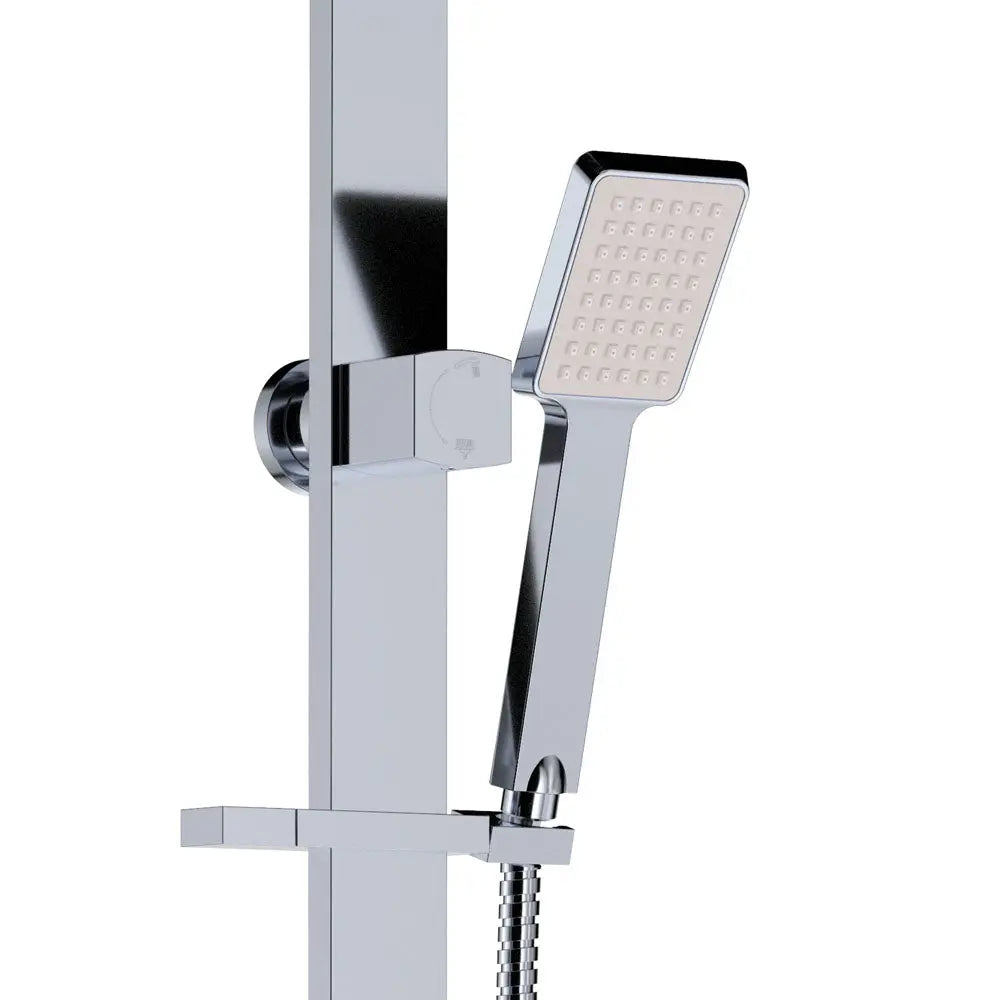 Koko Deluxe Twin Shower, Chrome fienza