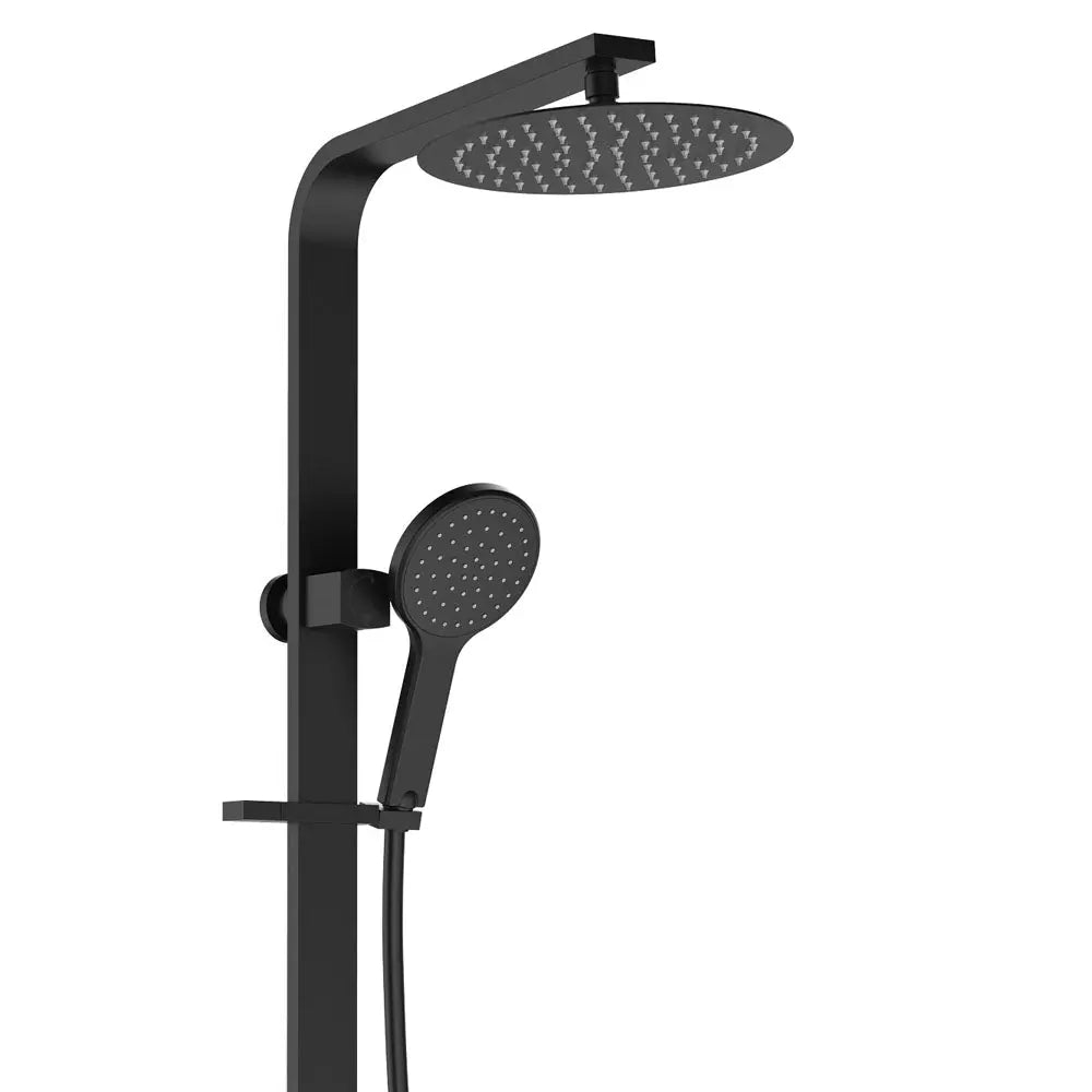 Kaya Deluxe Twin Shower, Matte Black fienza