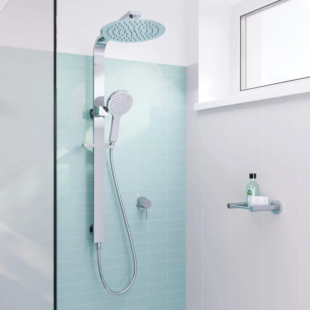 Kaya Deluxe Twin Shower, Chrome fienza