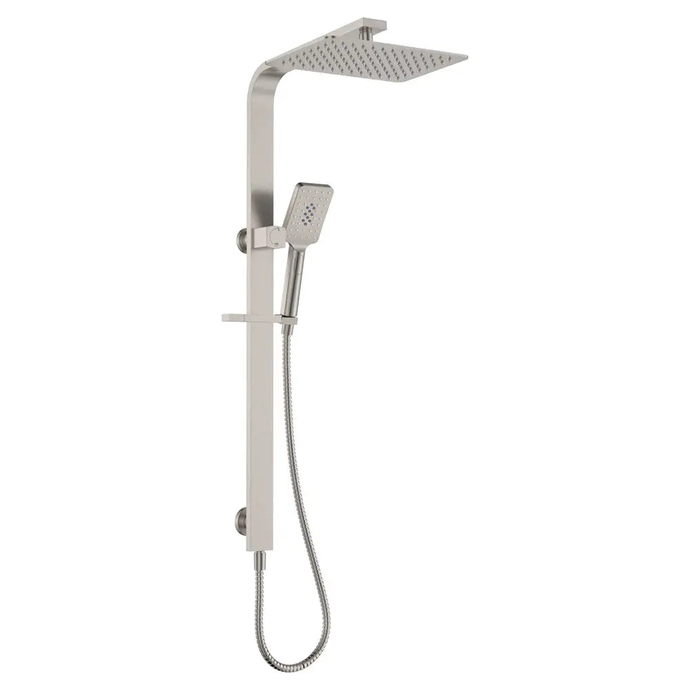 Tono Deluxe Twin Shower, Brushed Nickel fienza