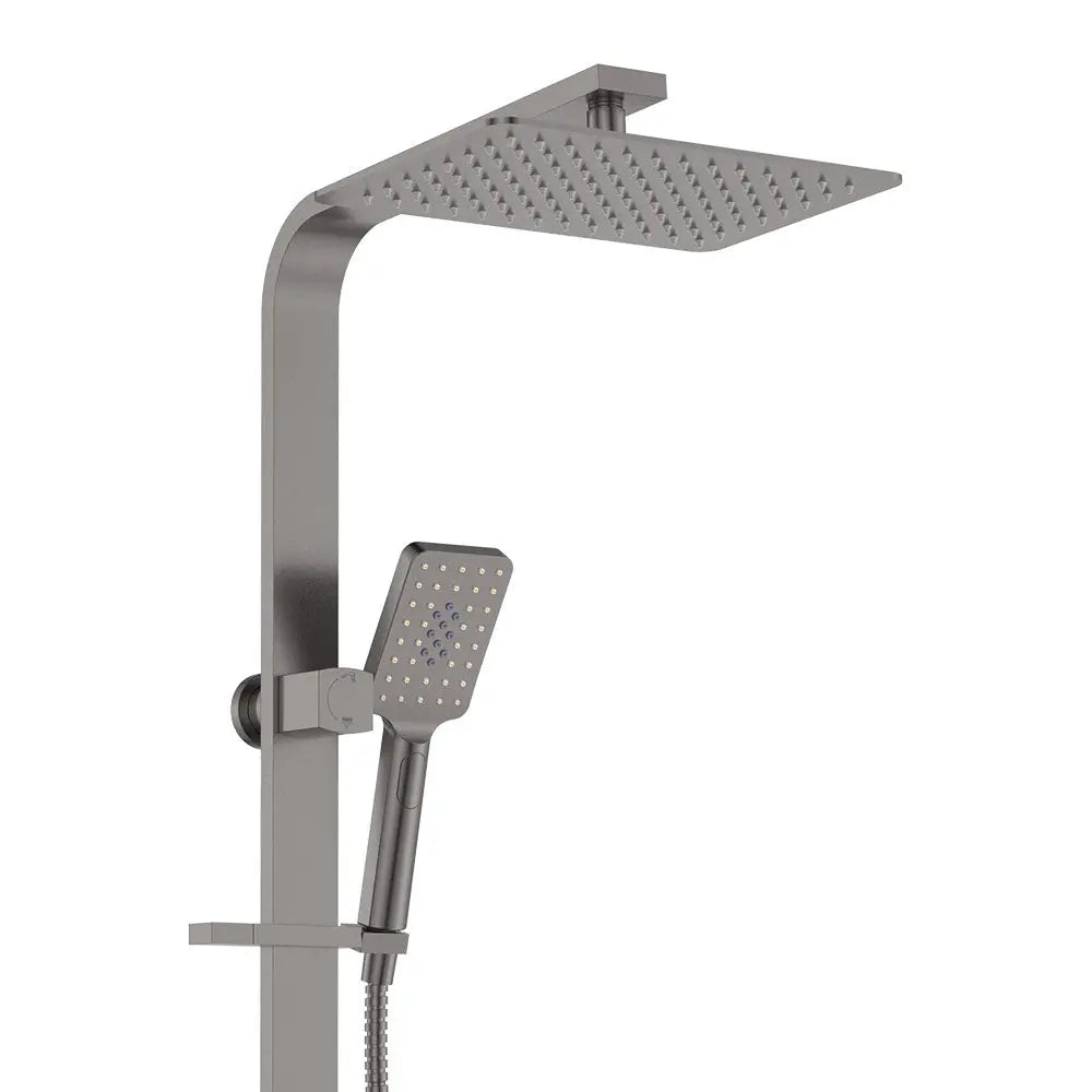 Tono Deluxe Twin Shower, Gun Metal fienza