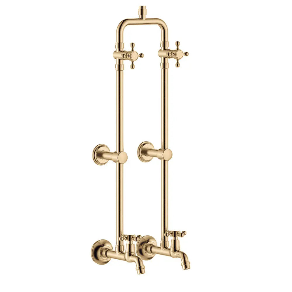 Lillian Exposed Rail Shower & Bath Set, Urban Brass fienza