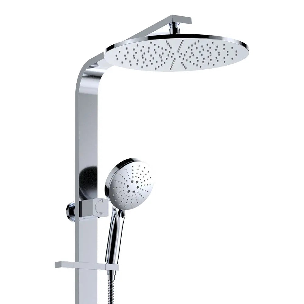 Empire Slim Deluxe Twin Shower, Chrome fienza