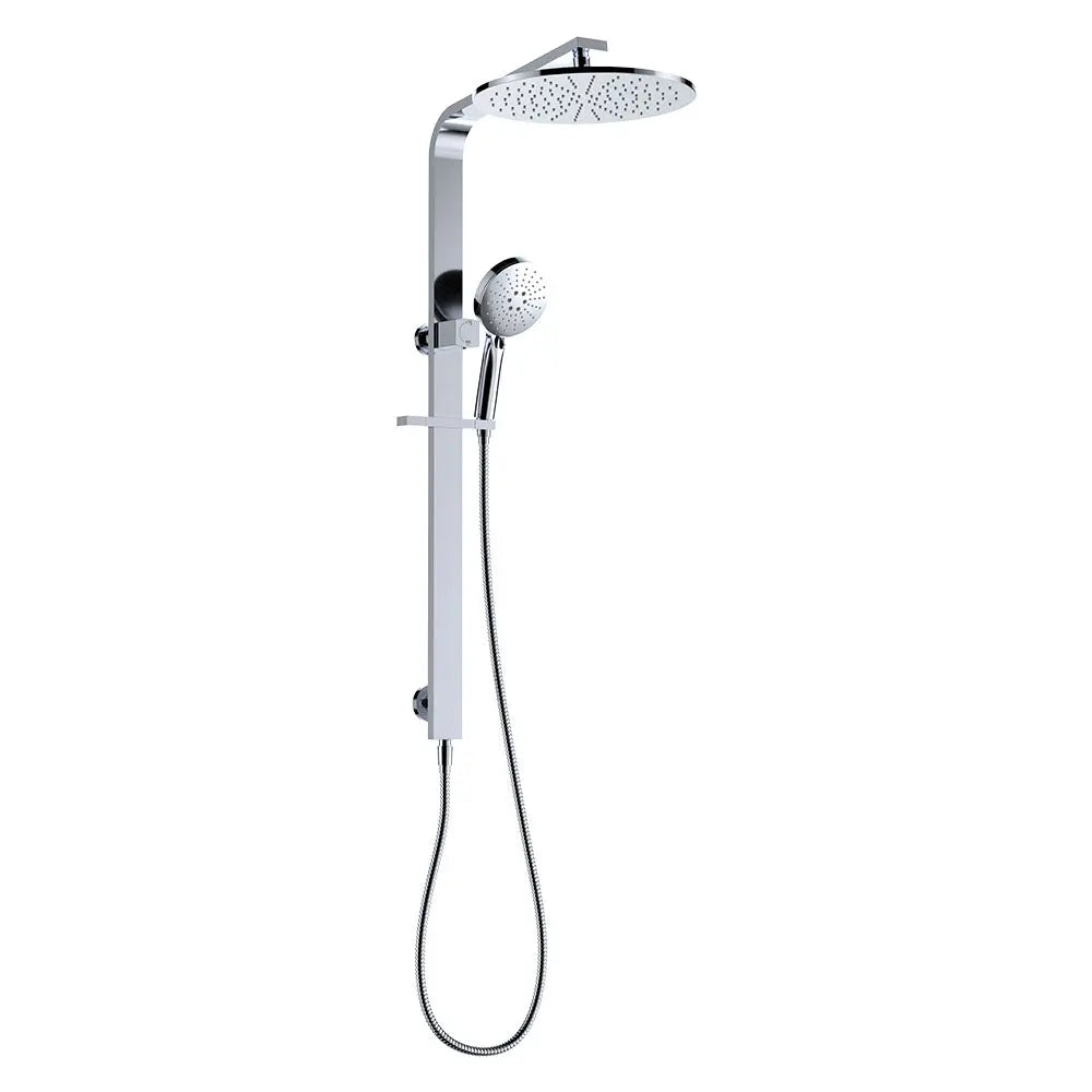 Empire Slim Deluxe Twin Shower, Chrome fienza
