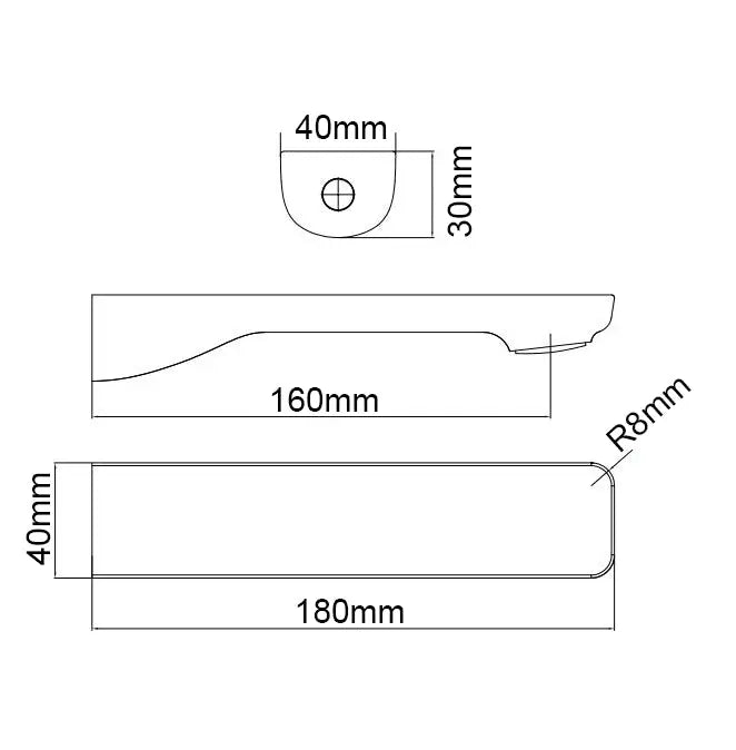 IVANO - Chrome Spout Aquaperla