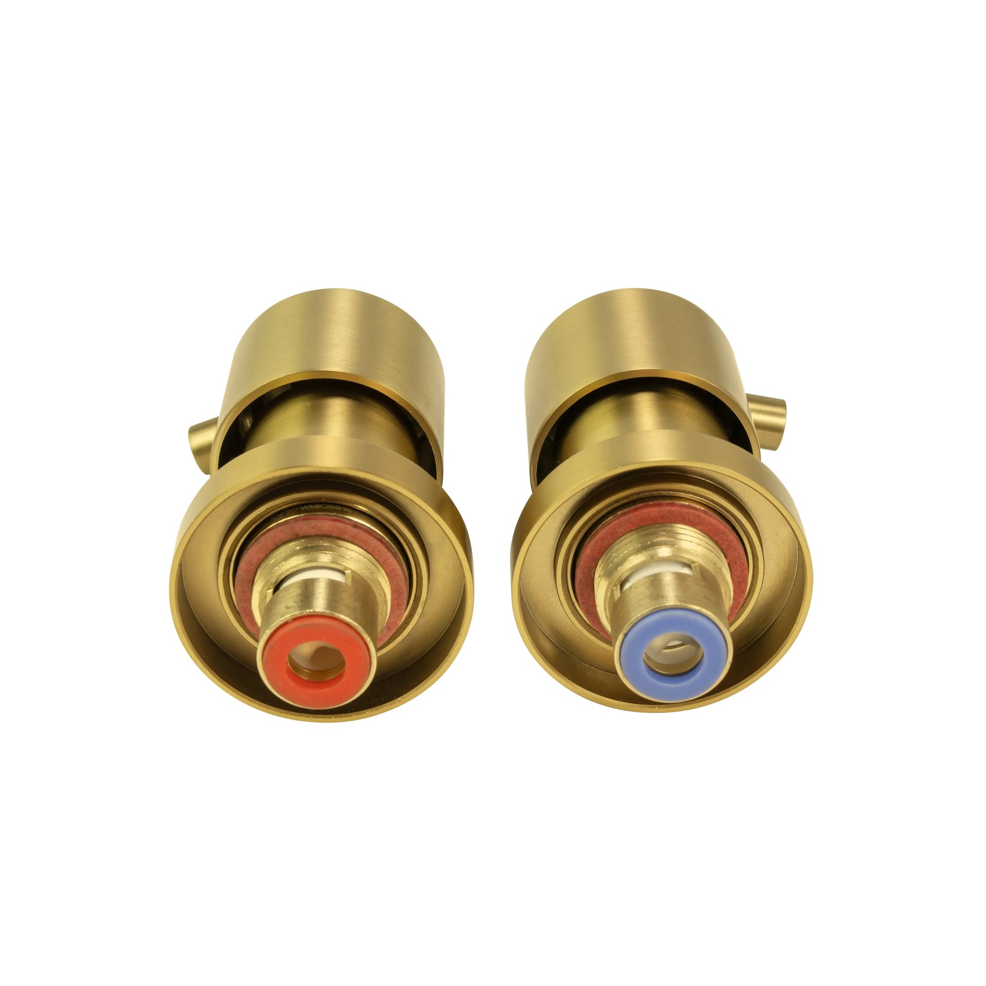 Brushed Brass Wall Tap Aquaperla