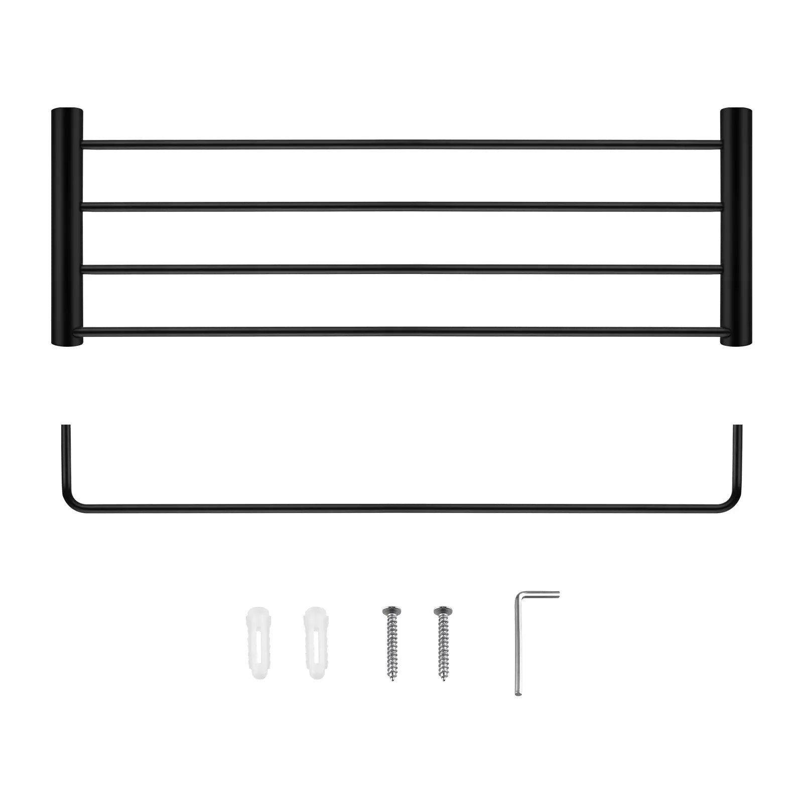 Black Shower Shelf Aquaperla