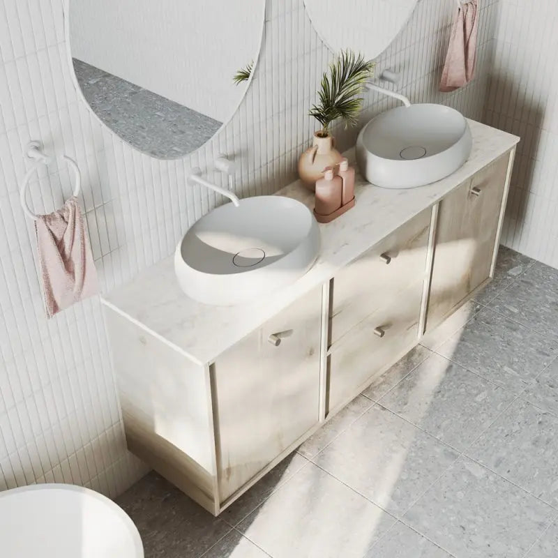 RAK Cloud Above Counter Basin, Matte White fienza