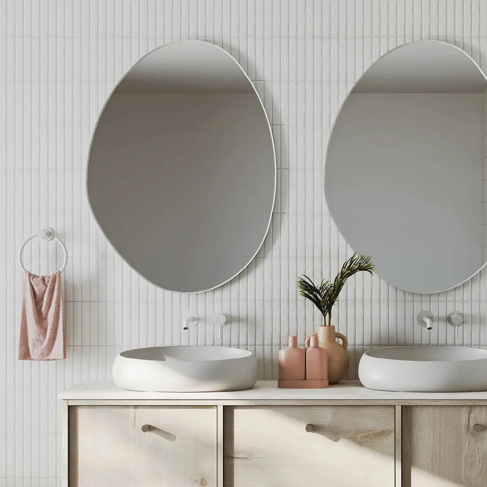 RAK Cloud Above Counter Basin, Matte White fienza
