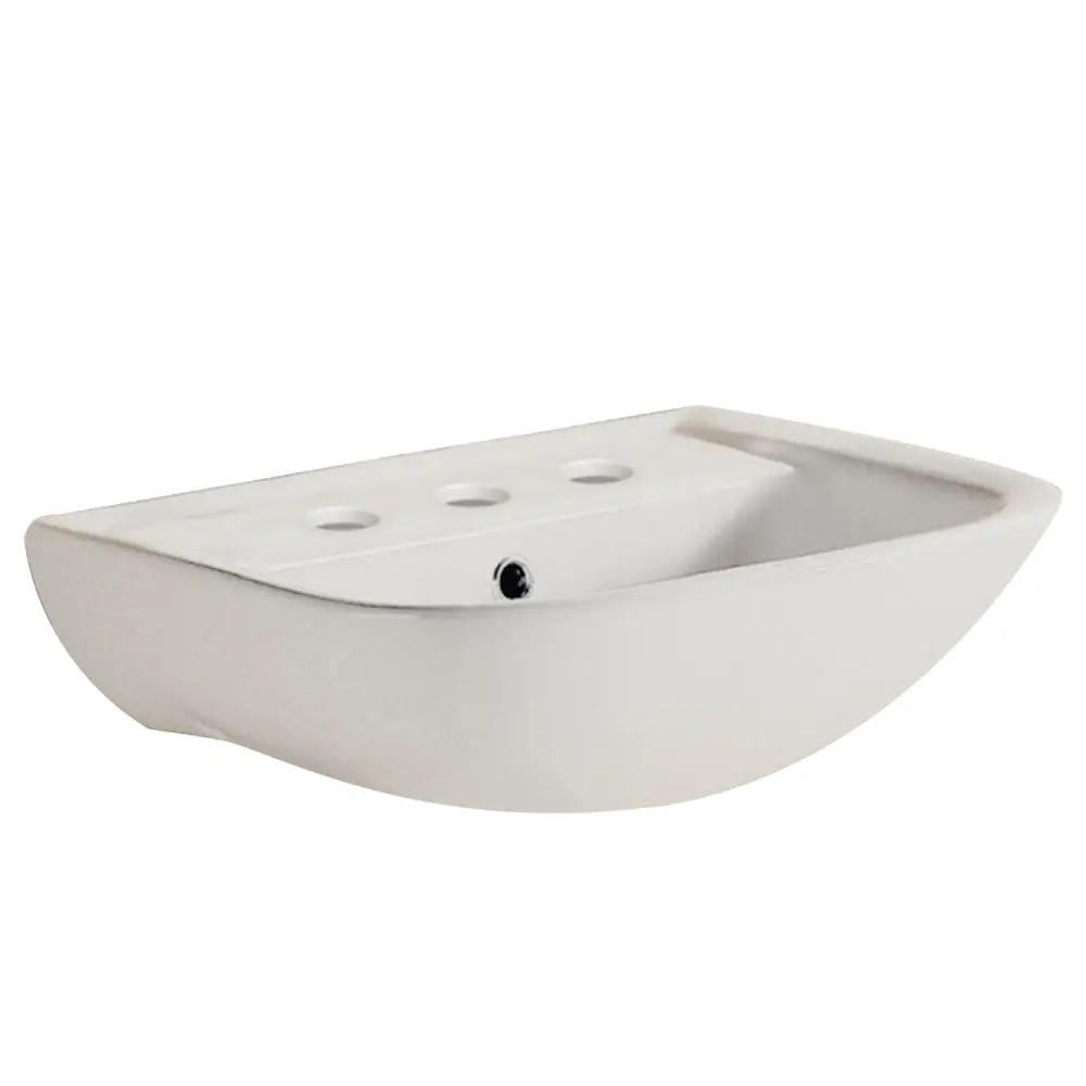 RAK Lara Ivory Wall Basin, 3 Tap Holes fienza