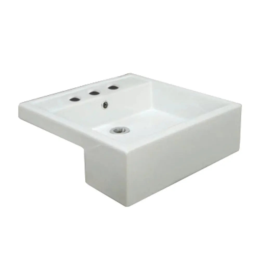 RAK Nova Semi-Recessed Basin, 3 Tap Holes fienza