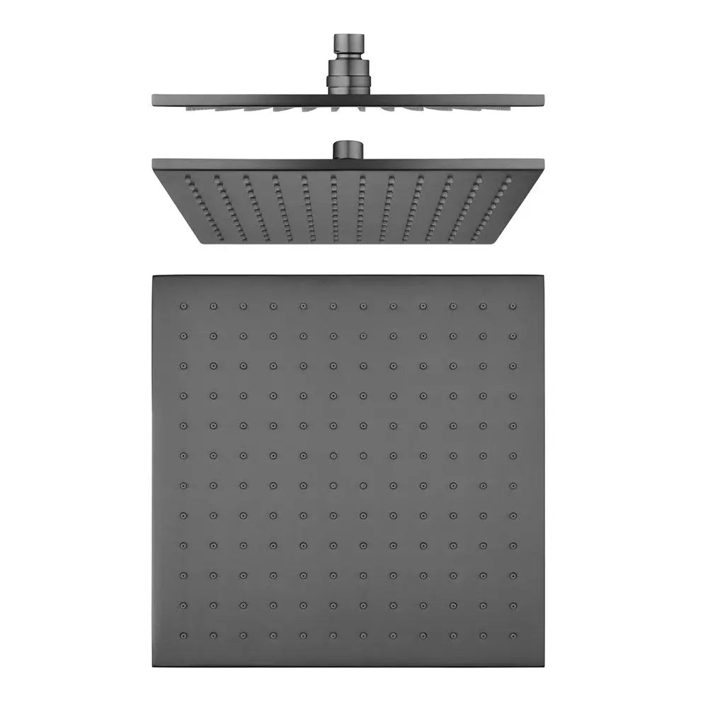 250mm Gunmetal Shower Head Aquaperla