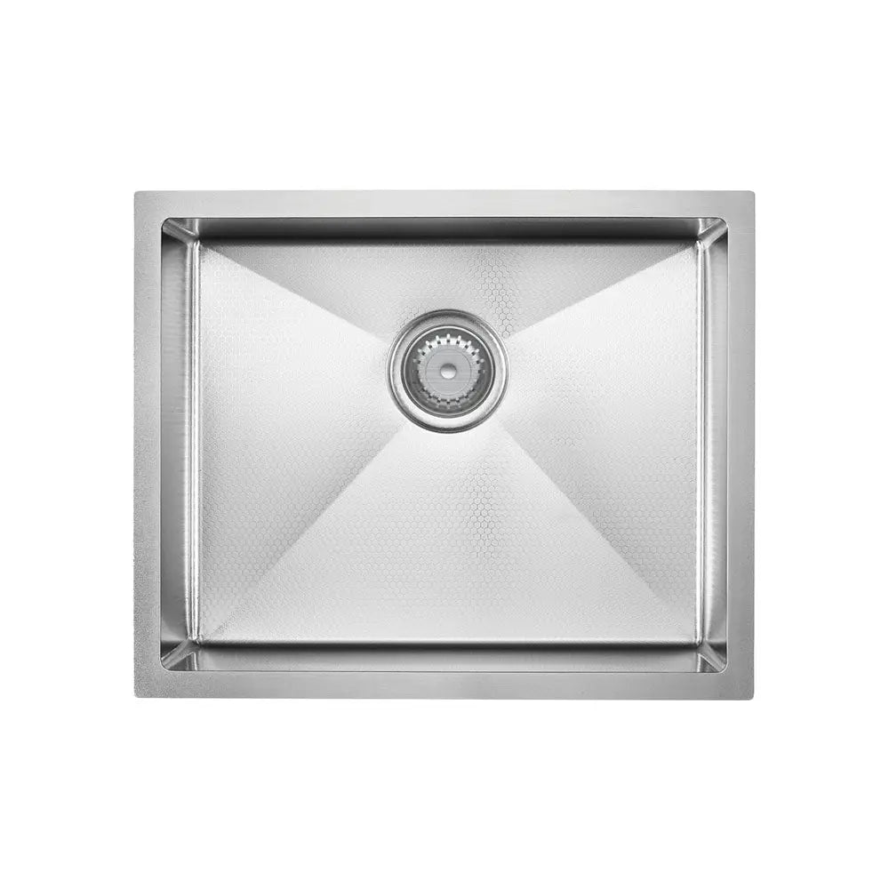 Hana Anti-Scratch 40L Single Kitchen Sink, Stainless Steel fienza