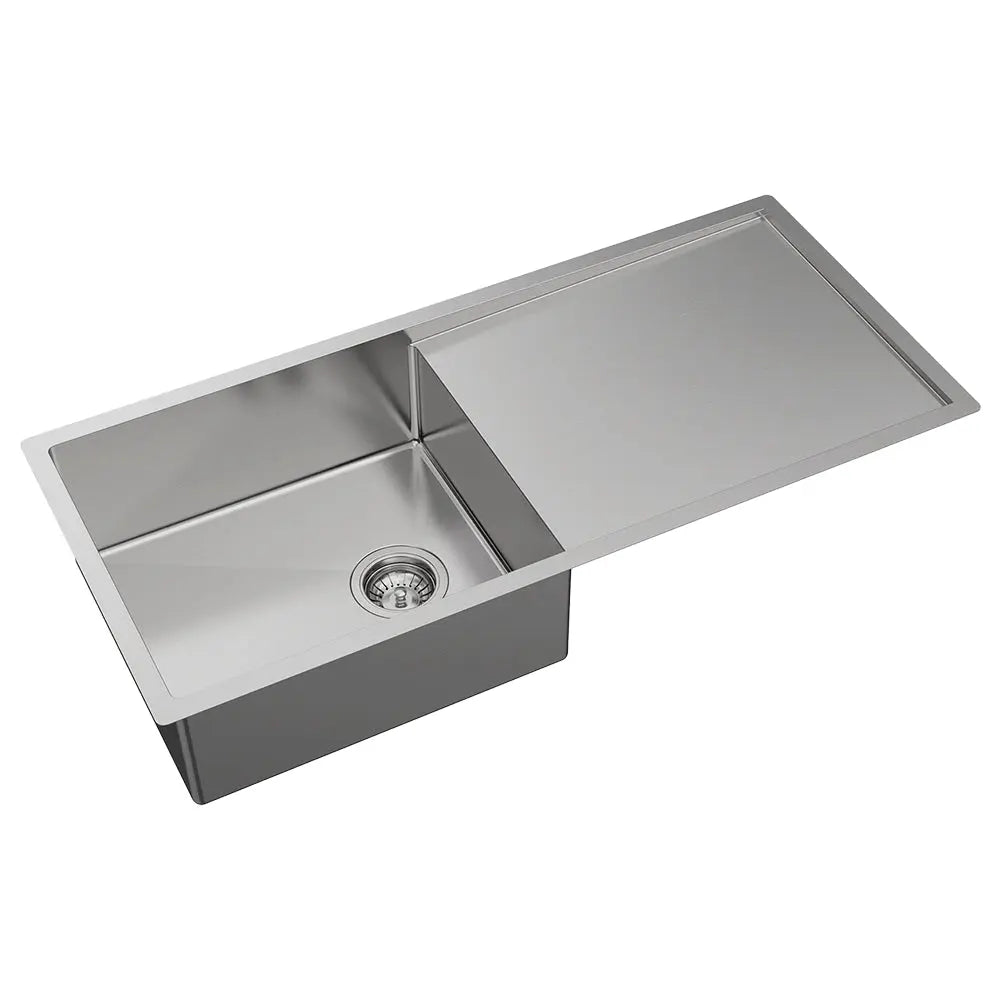 Hana 36L Single Kitchen Sink with Drainer Kit fienza