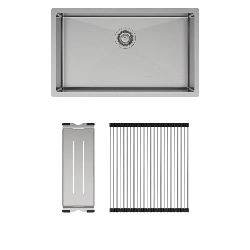Hana 55L Single Kitchen Sink Kit fienza