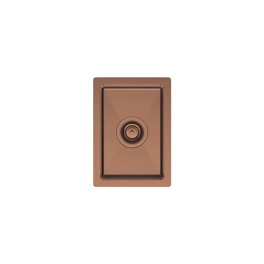 Hana 10L Single Kitchen Sink, Brushed Copper fienza