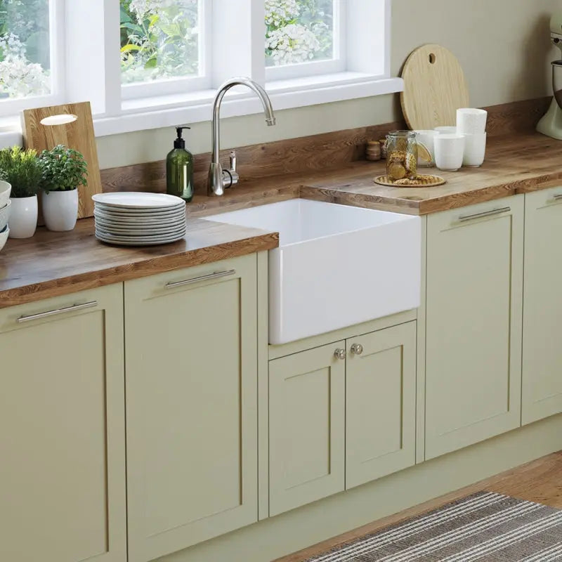 Olivia Single Butler Sink, Small fienza
