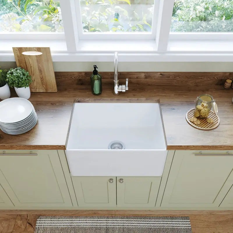 Olivia Single Butler Sink, Small fienza