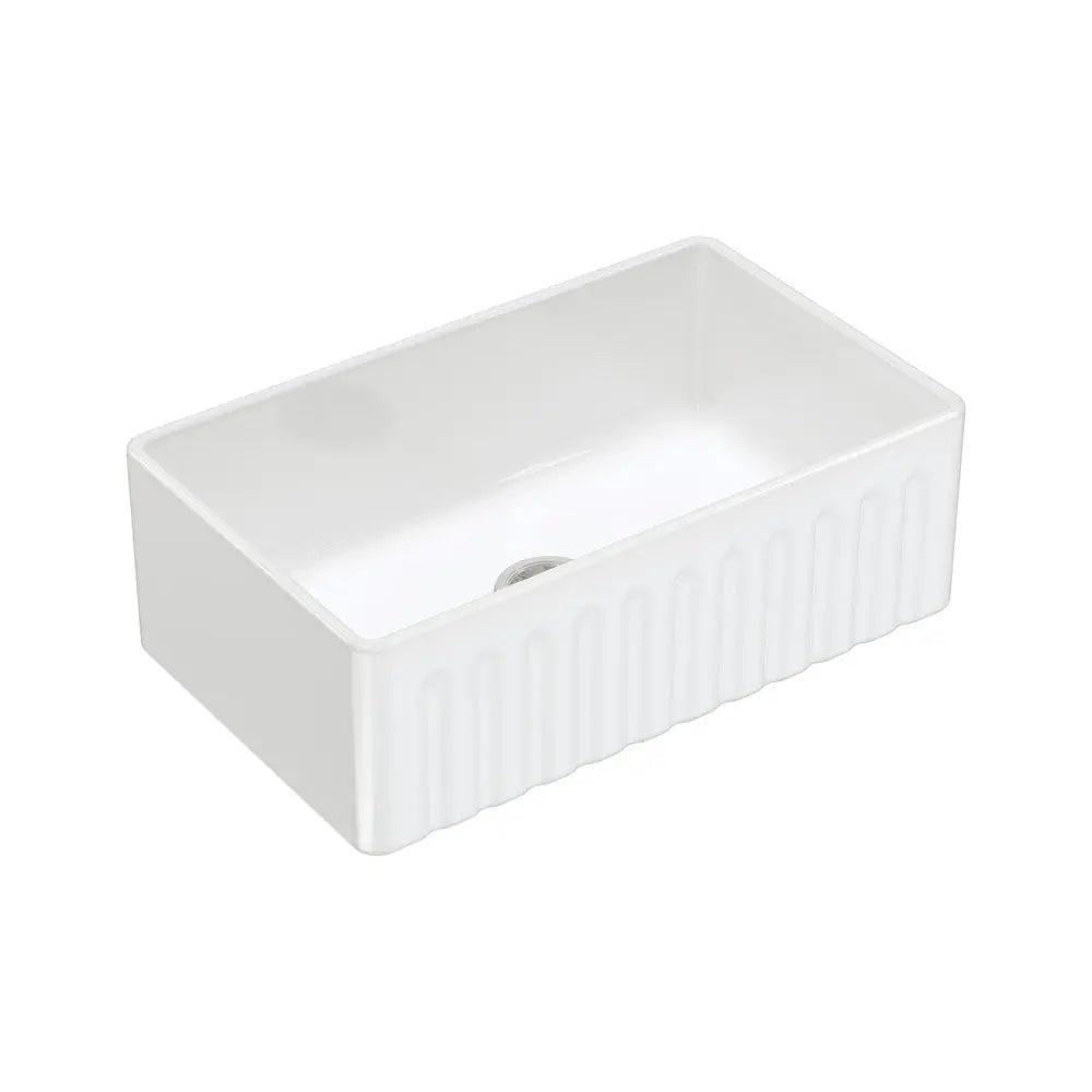 Olivia Single Butler Sink, Medium fienza
