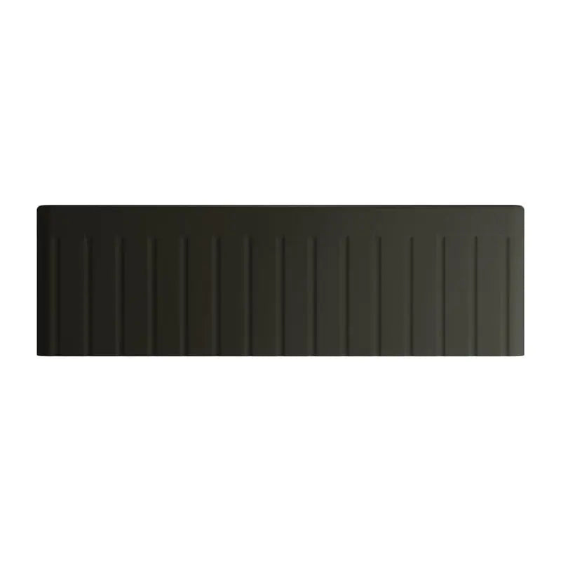 Benson Single Butler Sink, Large, Matte Black fienza