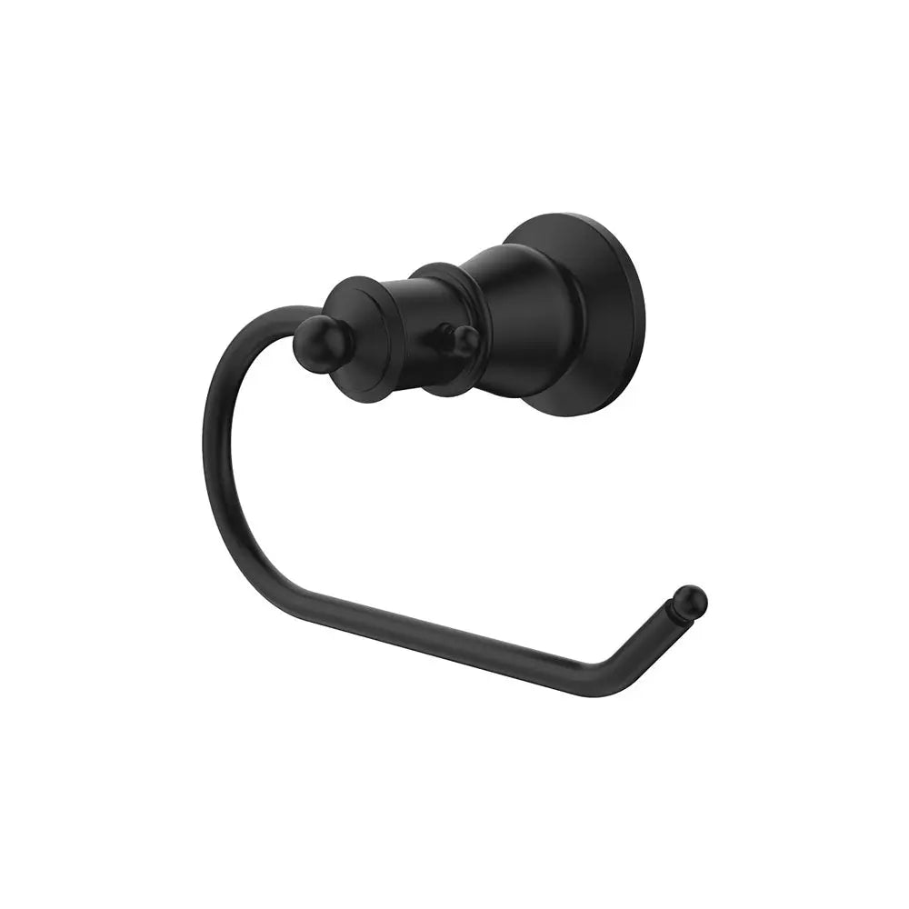 Lillian Toilet Roll Holder, Matte Black fienza
