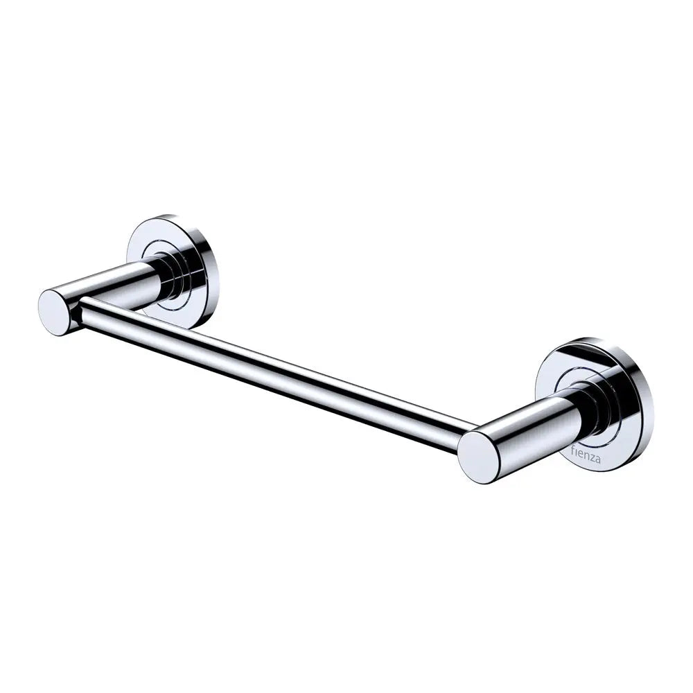 Kaya Single Towel Rail, 300mm, Chrome fienza