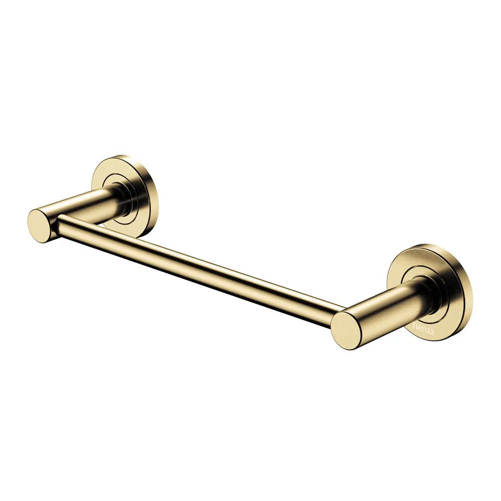 Kaya Single Towel Rail, 300mm, Urban Brass fienza
