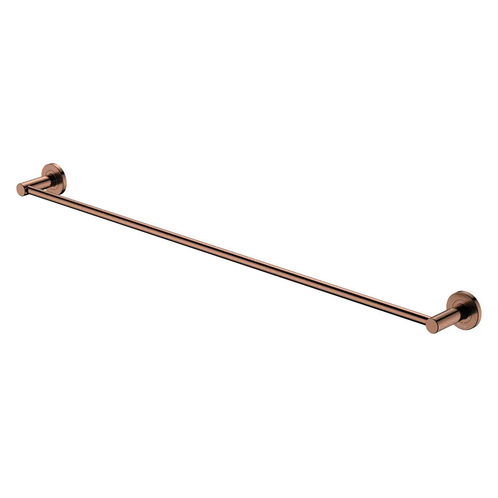Kaya Single Towel Rail, 900mm, Brushed Copper fienza