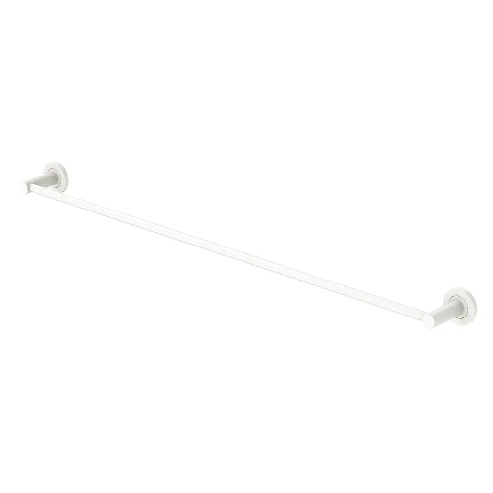 Kaya Single Towel Rail, 900mm, Matte White fienza