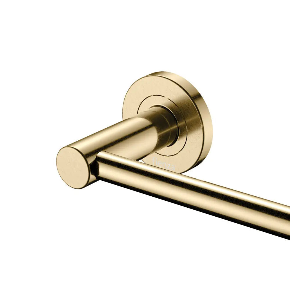 Kaya Single Towel Rail, 900mm, Urban Brass fienza