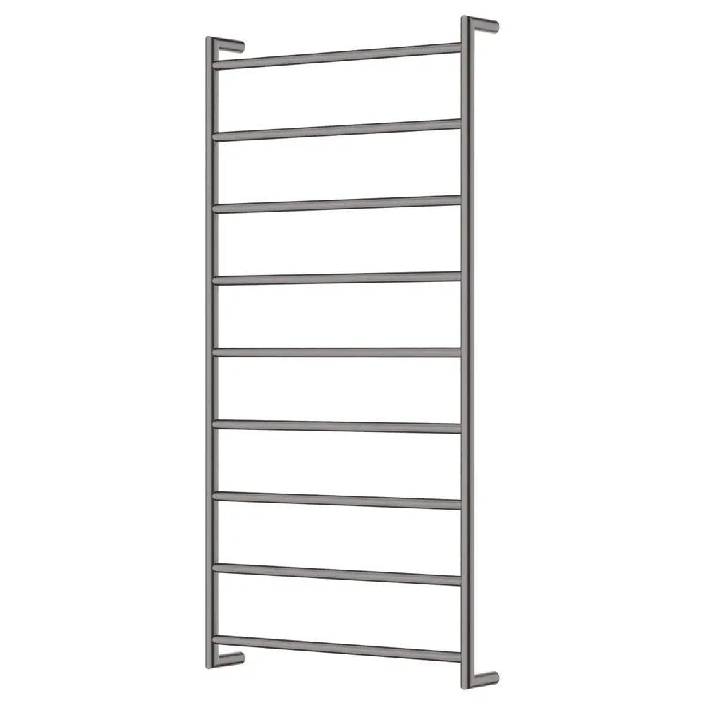 Kaya Heated Towel Rail, 600 x 1200mm, Gun Metal fienza