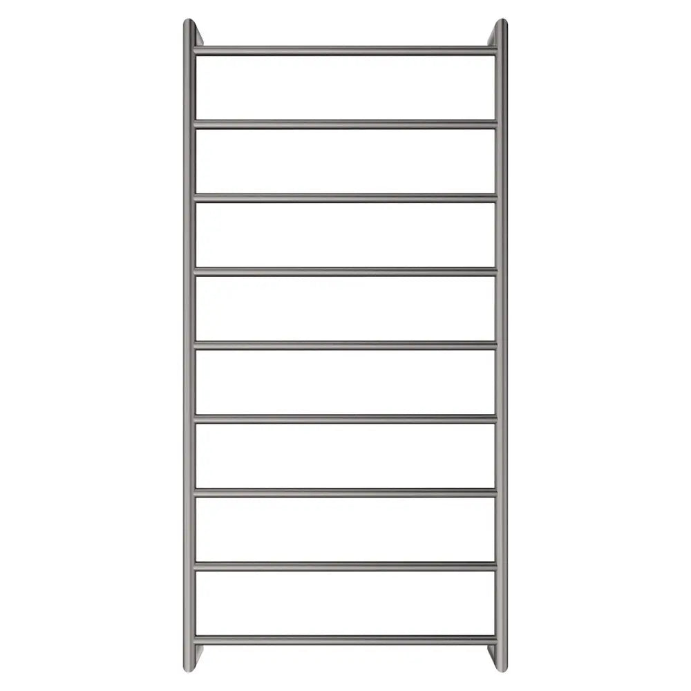 Kaya Heated Towel Rail, 600 x 1200mm, Gun Metal fienza
