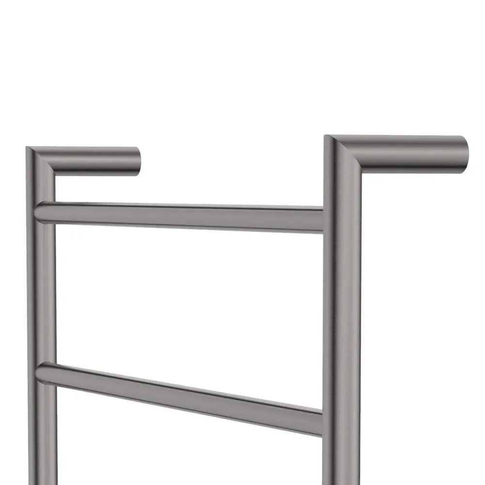 Kaya Heated Towel Rail, 600 x 1200mm, Gun Metal fienza