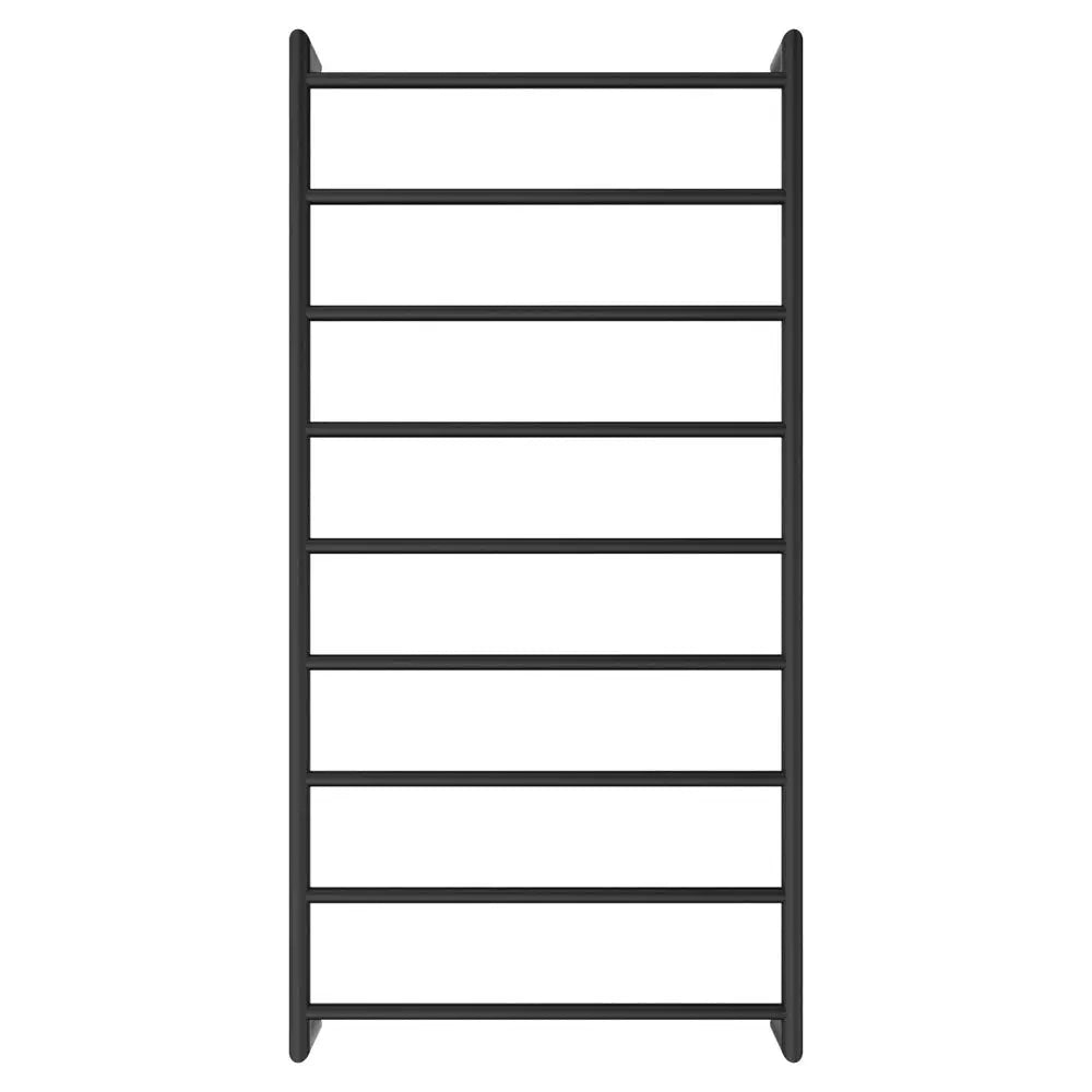 Kaya Heated Towel Rail, 600 x 1200mm, Matte Black fienza