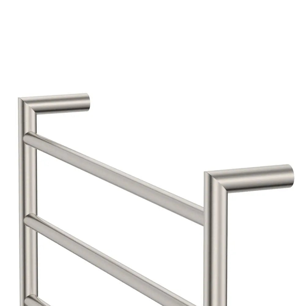 Kaya Heated Towel Rail, 600 x 450mm, Brushed Nickel fienza