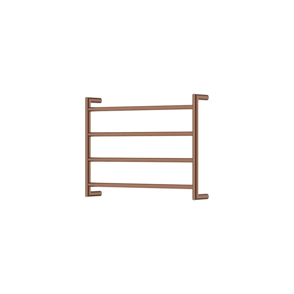 Kaya Heated Towel Rail, 600 x 450mm, Brushed Copper fienza