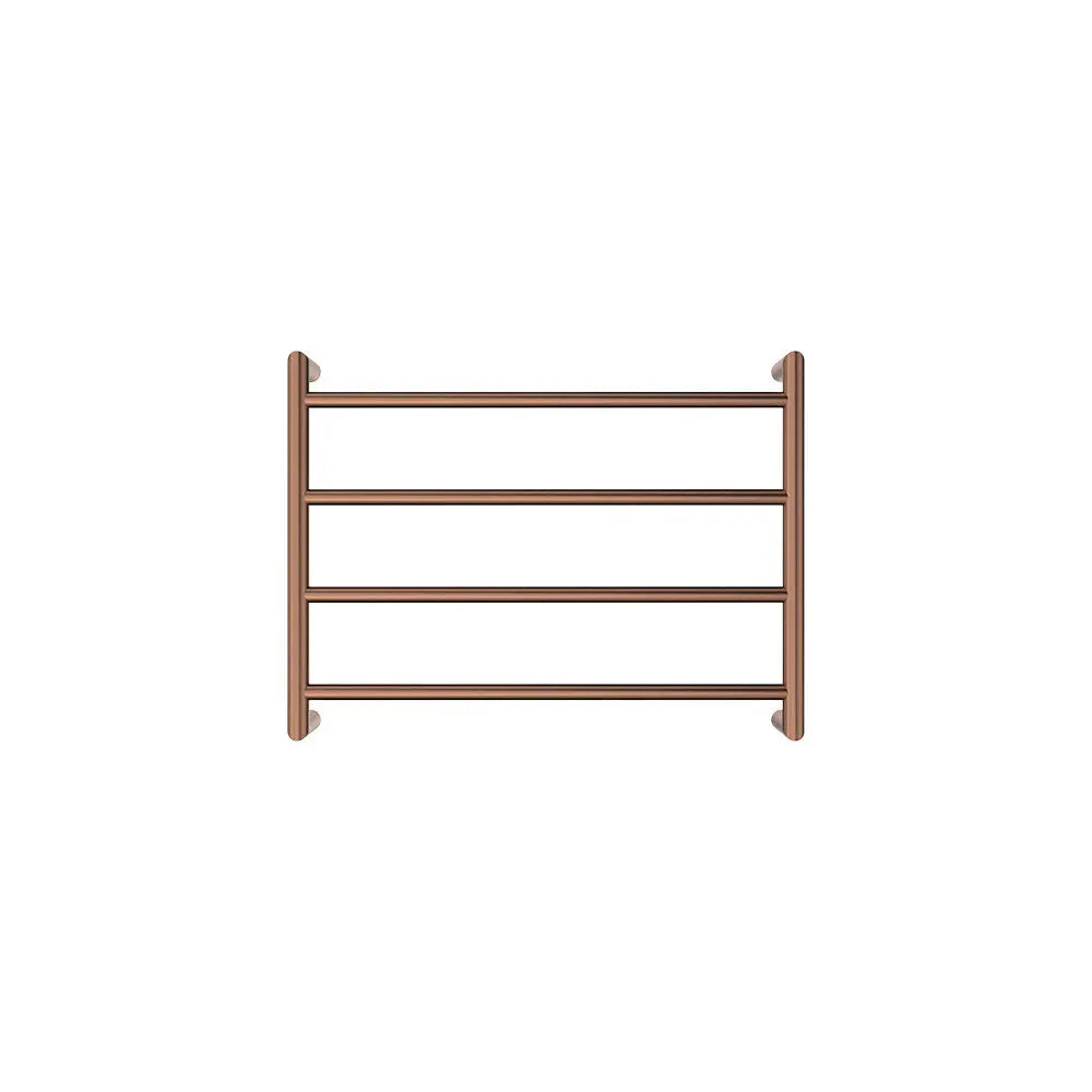 Kaya Heated Towel Rail, 600 x 450mm, Brushed Copper fienza