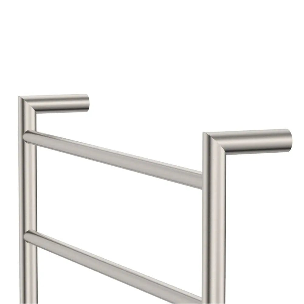 Kaya Heated Towel Rail, 600 x 800mm, Brushed Nickel fienza