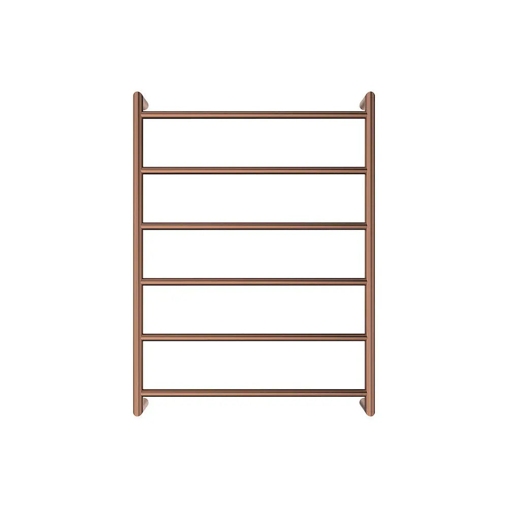 Kaya Heated Towel Rail, 600 x 800mm, Brushed Copper fienza